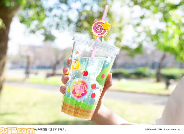 『カービィ』デザインのストロータンブラーが発売。ストローマーカーとして使える“むてきキャンディー”がかわいい