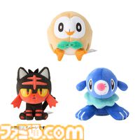 【ポケモン】アローラ地方のポケモン全116種が手のひらサイズのぬいぐるみに。ポケセンオンラインで5月8日、店頭では5月10日から取り扱い開始