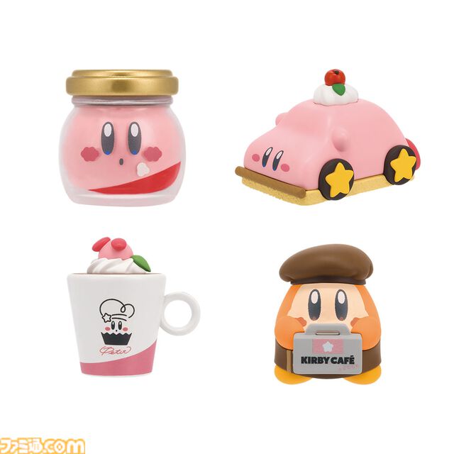 『星のカービィ』一番くじ“Kirby Café PETIT”本日（4/26）発売。ぬいぐるみやフィギュアマグネットなどパティシエのカービィ＆ワドルディがかわいくグッズ化