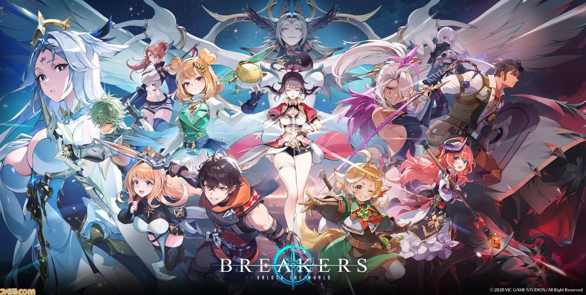 『BREAKERS』トゥーンレンダリング“アニメーションRPG”、今後はコミカライズやノベライズなどの展開も。KADOKAWAが国内のマーケティング、プロモーションを担当
