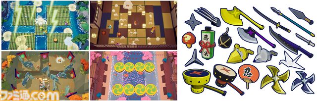 『ニンジャム！』武器や忍術を入れ替えながら戦う対戦アクション、Steam版が本日（4/28）発売。Remote Play Togetherに対応
