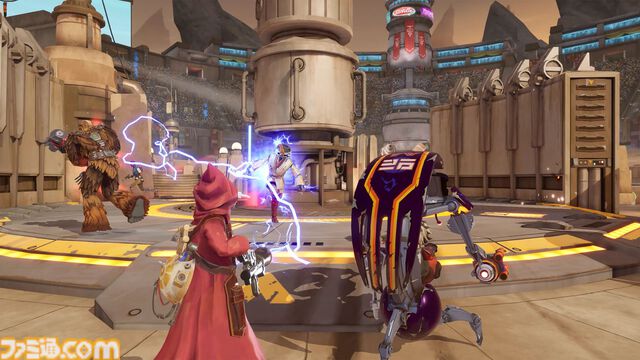 『スター・ウォーズ：銀河のハンター』6月4日リリース。ロールの特徴を生かして戦う、4対4のアリーナバトル。ジェダイ・ドロイドや賞金稼ぎ、ストームトルーパーなど多彩なキャラが参戦