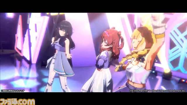 『学マス』初のユニットライブとして『雨上がりのアイリス』が実装決定。Re;IRISの3人（咲季、手毬、ことね）が同じステージでいっしょに歌って踊る