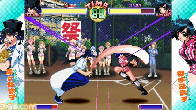 『あすか120%エクサレント』“元祖ギャル対戦格闘”奇跡の復活作、参戦キャラ14名やゲーム内容が解禁。ロケテストがなんと明日（4/30）から開催