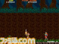 【アケアカ】『ラスタンサーガ』Switch/PS4向けに5/2配信。1987年にタイトーから発売された、盗賊ラスタンを操作して国で暴れまわるドラゴンを倒していくアクションゲーム