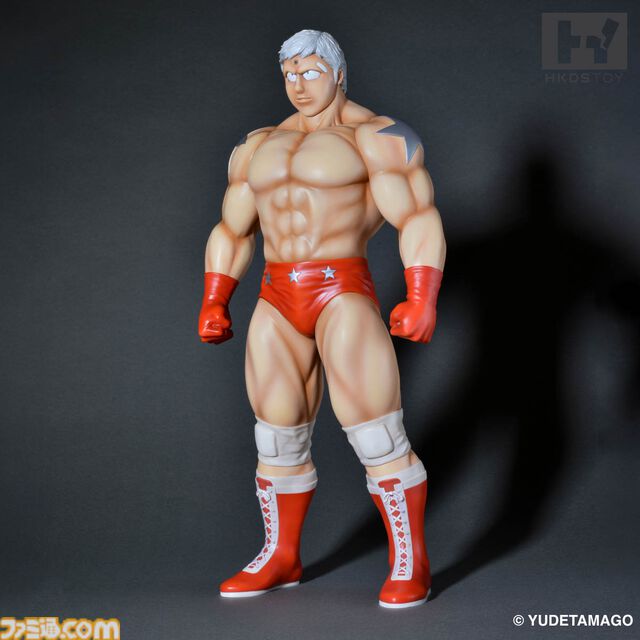 『キン肉マン』テリーマンが40センチのソフビフィギュアで登場。鍛え上げられた肉体を再現し、漫画から飛び出してきたような仕上がりに