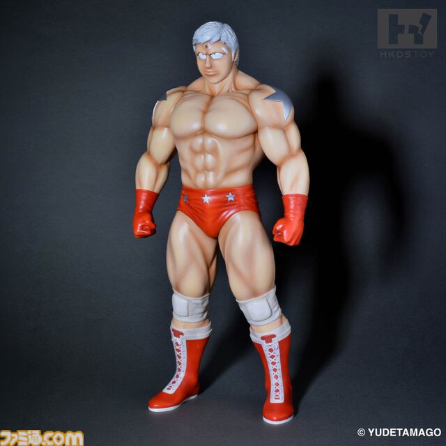 『キン肉マン』テリーマンが40センチのソフビフィギュアで登場。鍛え上げられた肉体を再現し、漫画から飛び出してきたような仕上がりに
