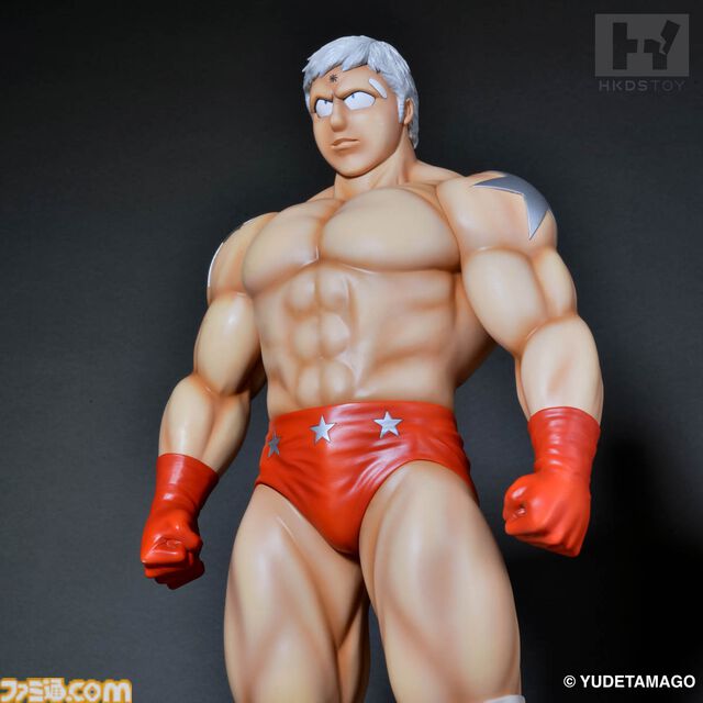 『キン肉マン』テリーマンが40センチのソフビフィギュアで登場。鍛え上げられた肉体を再現し、漫画から飛び出してきたような仕上がりに