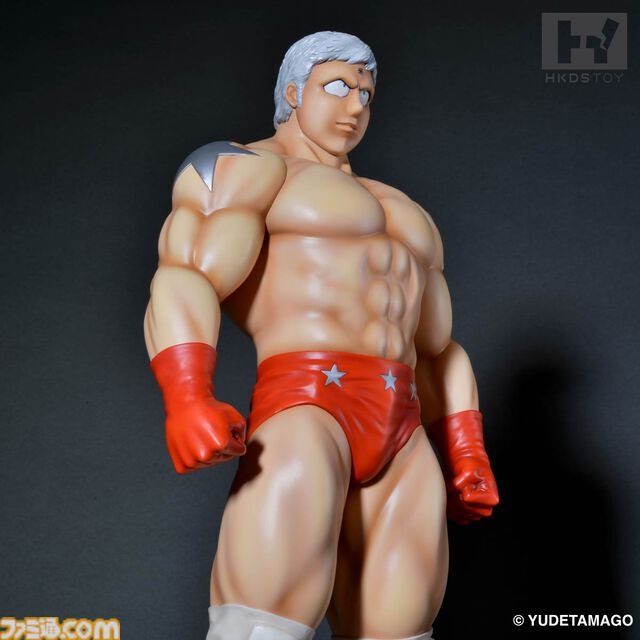 『キン肉マン』テリーマンが40センチのソフビフィギュアで登場。鍛え上げられた肉体を再現し、漫画から飛び出してきたような仕上がりに