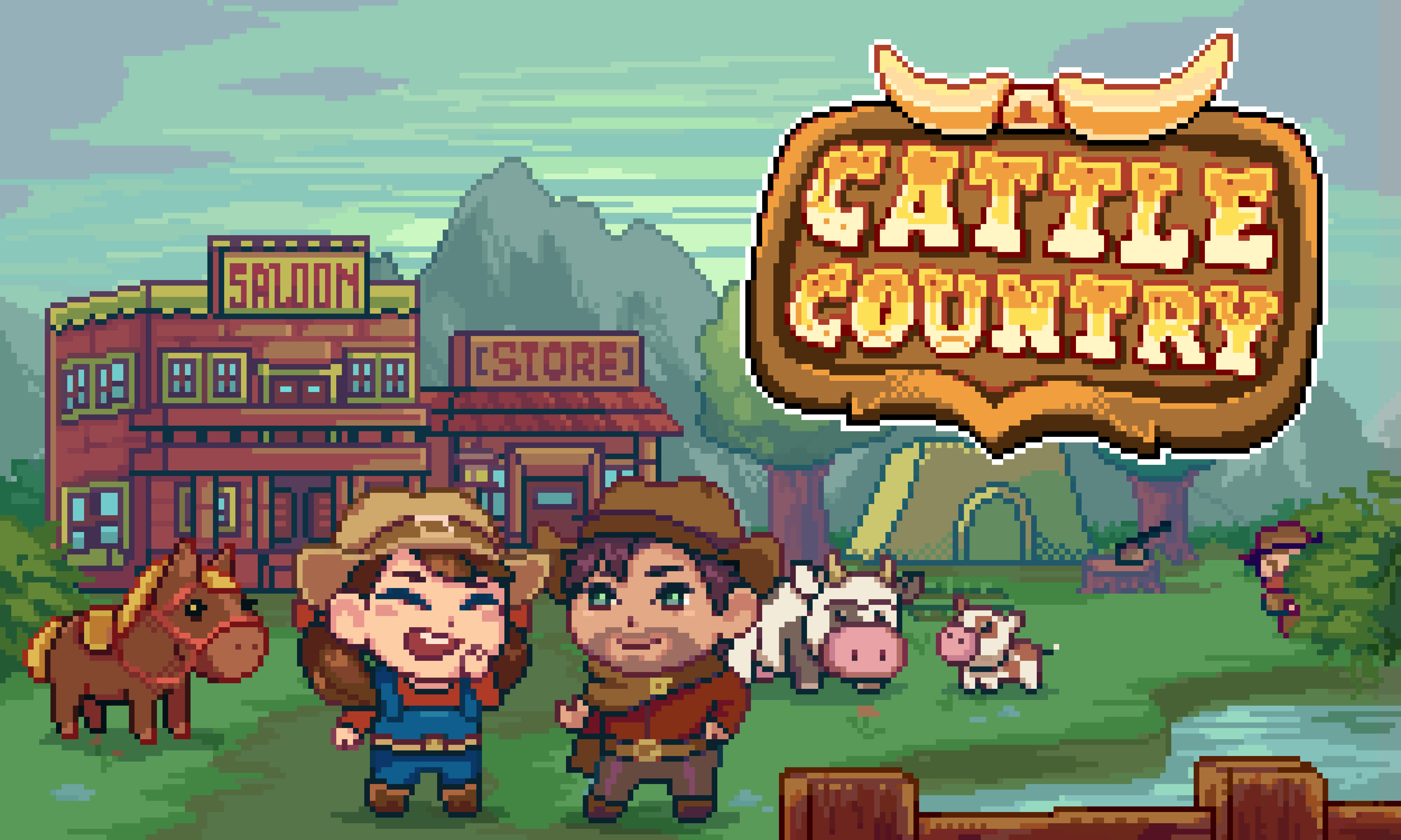 『Cattle Country』西部開拓スローライフを体験できるシミュレーションが5月27日発売。カウボーイとして牧場経営や愛馬との探検を満喫