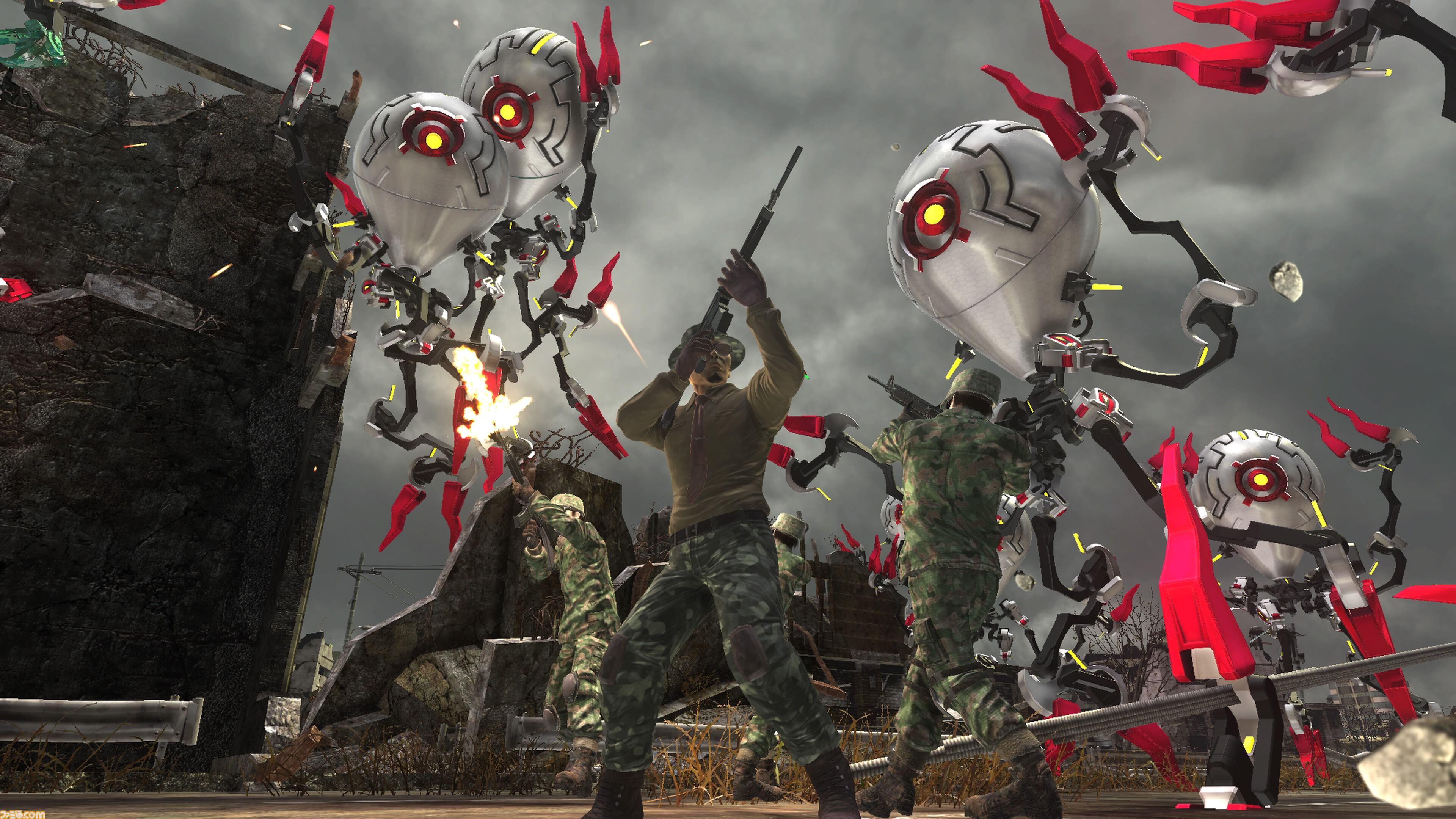 PC版『地球防衛軍６』7/25発売。販売数100万本を超える『地球防衛軍５』の正統続編をPCでも楽しめるように。前日譚である『地球防衛軍５』は70％OFFセール開催中