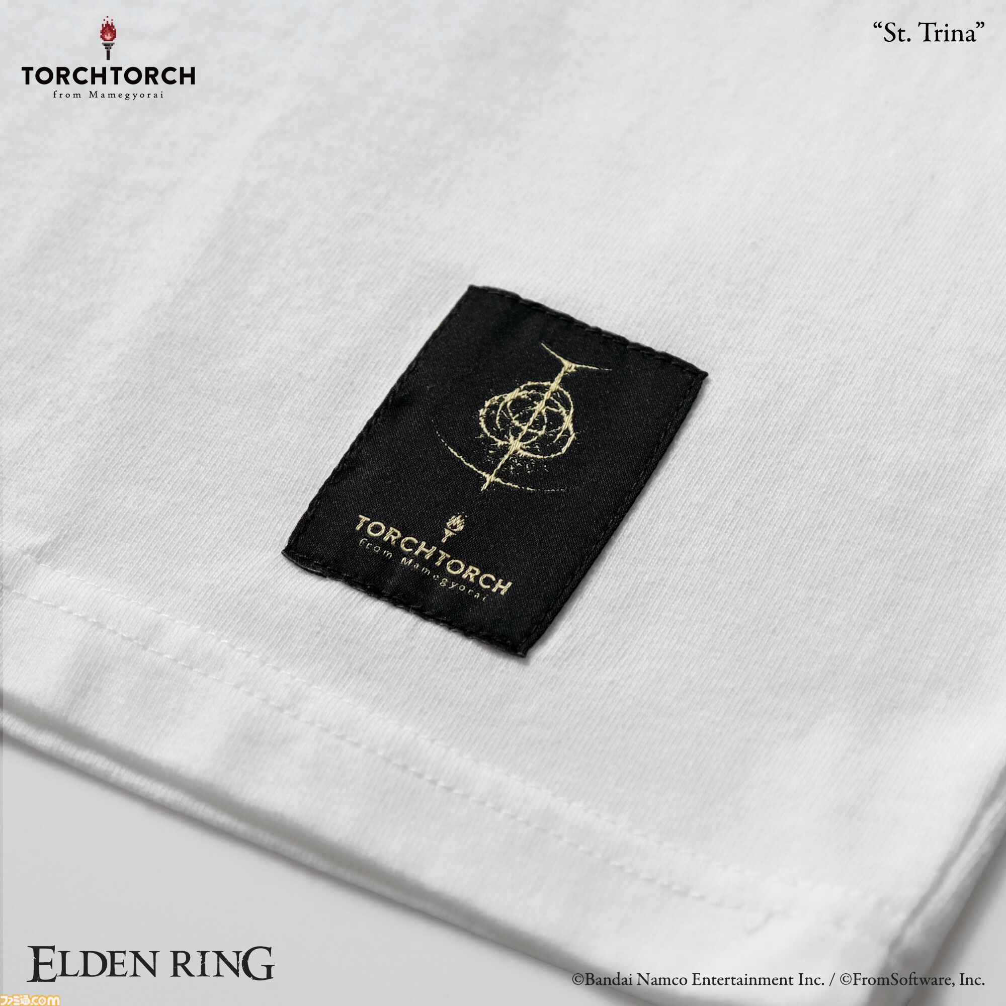 エルデンリング』聖女トリーナのプリントTシャツが登場。花びらの奥