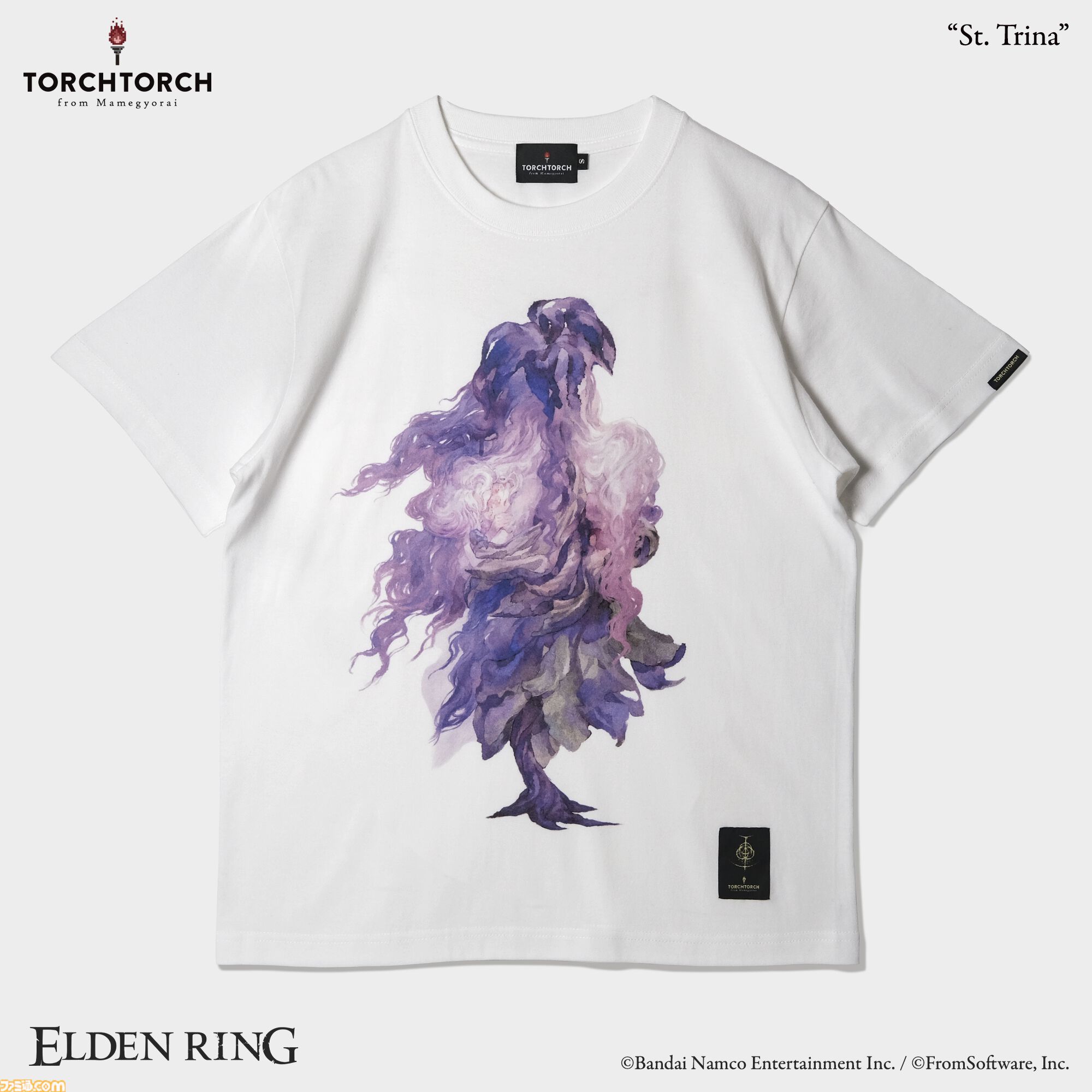 エルデンリング』聖女トリーナのプリントTシャツが登場。花びらの奥