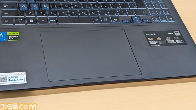 ASUSのゲーミングノートPC“Gaming V16”レビュー。液晶が大きい16インチで約14万円とお手ごろ価格。負荷が少ないゲームや日常使いには便利