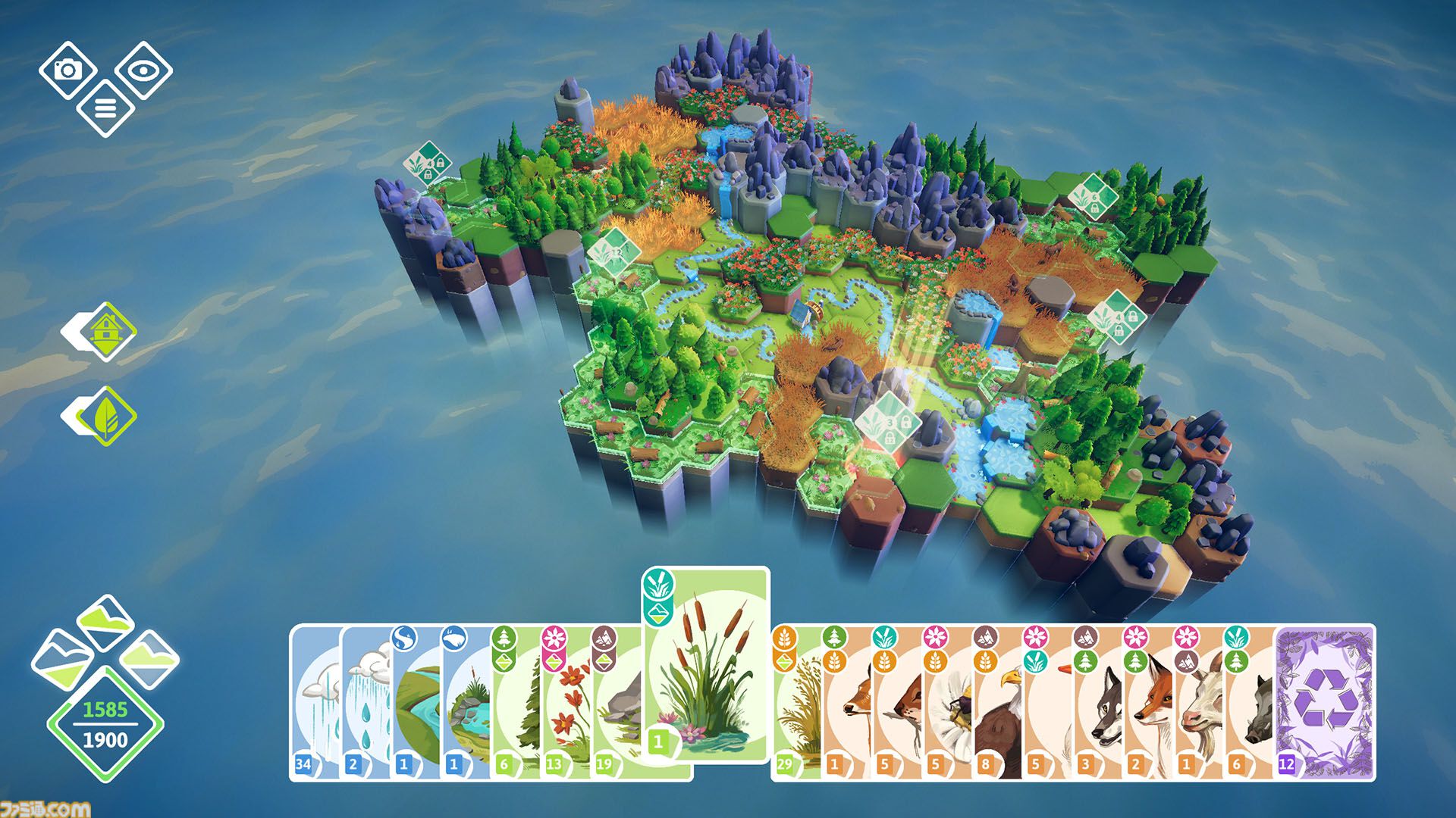 『PRESERVE : 自然の守護者』植物や動物を配置して理想の生態系を築くパズルゲーム。新バイオームなどが追加される製品版が5月15日発売