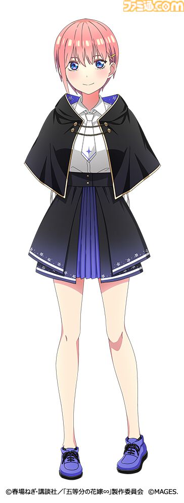 『五等分の花嫁』新作ゲーム『五等分のプリンセス ～幻想と深淵と魔法学院～』9月18日発売。魔法学院を舞台に五つ子と風太郎の出会いを描くRPG