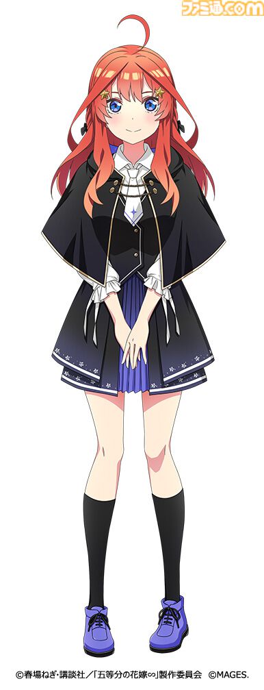 『五等分の花嫁』新作ゲーム『五等分のプリンセス ～幻想と深淵と魔法学院～』9月18日発売。魔法学院を舞台に五つ子と風太郎の出会いを描くRPG