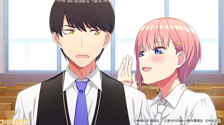 『五等分の花嫁』新作ゲーム『五等分のプリンセス ～幻想と深淵と魔法学院～』9月18日発売。魔法学院を舞台に五つ子と風太郎の出会いを描くRPG