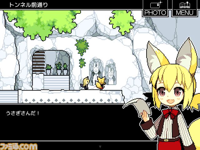 『ロカビリーホステル』ケモミミ少女たちの明るく元気な廃墟探索ゲーム、無料体験版が配信。歩き回れる以外にやれることはないけど可愛いからオッケー