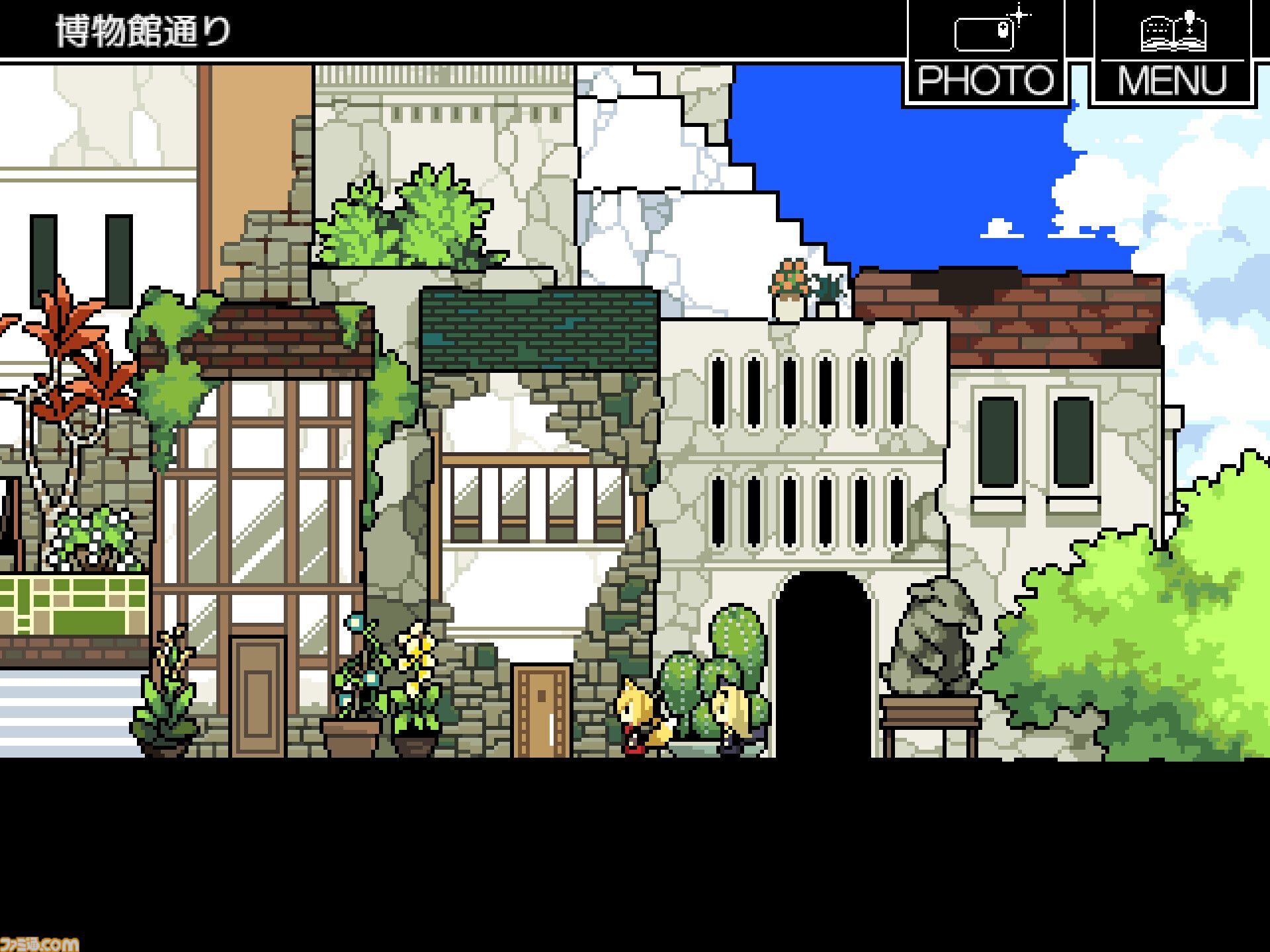 『ロカビリーホステル』ケモミミ少女たちの明るく元気な廃墟探索ゲーム、無料体験版が配信。歩き回れる以外にやれることはないけど可愛いからオッケー
