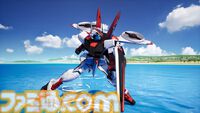 リマスター版『機動戦士ガンダムSEED BATTLE DESTINY』ハイネ専用デスティニーガンダム、ラクスの慰問コンサート用ザクウォーリアなどが参戦。機体の搭乗・地形制限を解除する機能も紹介