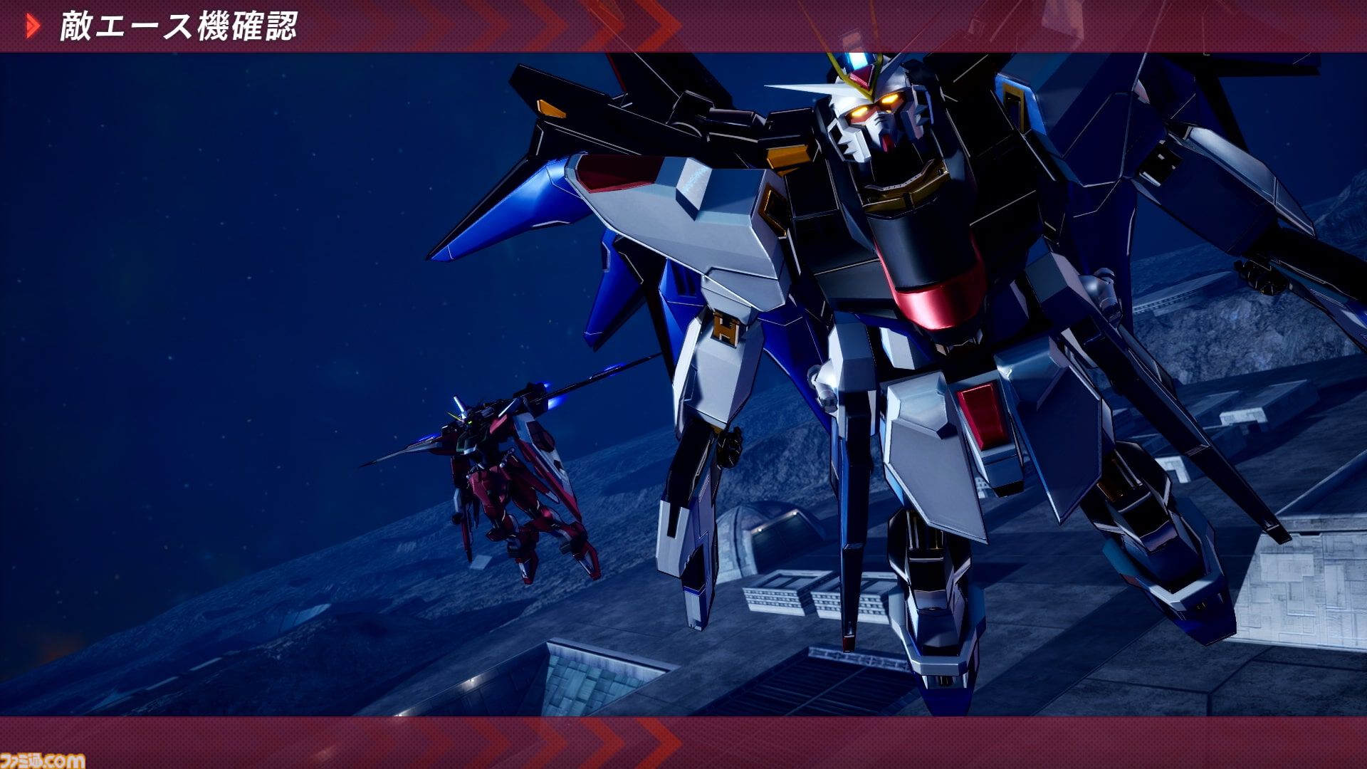 リマスター版『機動戦士ガンダムSEED BATTLE DESTINY』ハイネ専用デスティニーガンダム、ラクスの慰問コンサート用ザクウォーリアなどが参戦。機体の搭乗・地形制限を解除する機能も紹介