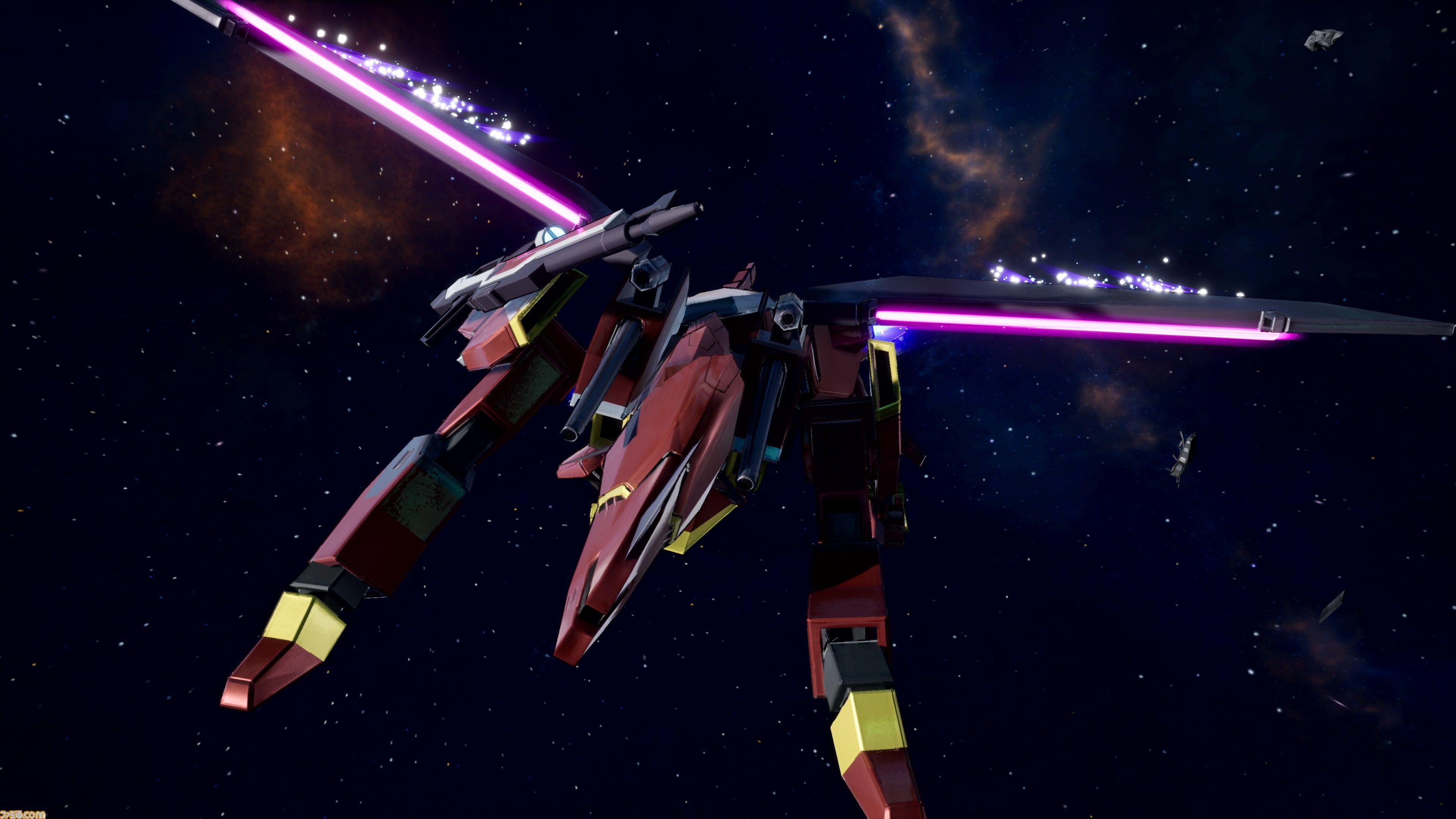 リマスター版『機動戦士ガンダムSEED BATTLE DESTINY』ハイネ専用デスティニーガンダム、ラクスの慰問コンサート用ザクウォーリアなどが参戦。機体の搭乗・地形制限を解除する機能も紹介