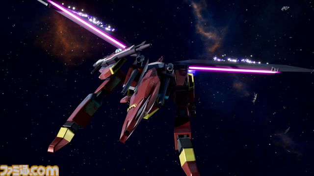 リマスター版『機動戦士ガンダムSEED BATTLE DESTINY』ハイネ専用デスティニーガンダム、ラクスの慰問コンサート用ザクウォーリアなどが参戦。機体の搭乗・地形制限を解除する機能も紹介