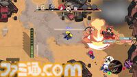 『砲撃少女』大砲片手に戦う少女たちの3vs3対戦型シューター。爆発に当たると敵・味方問わず即退場。5月15日にSteamで発売