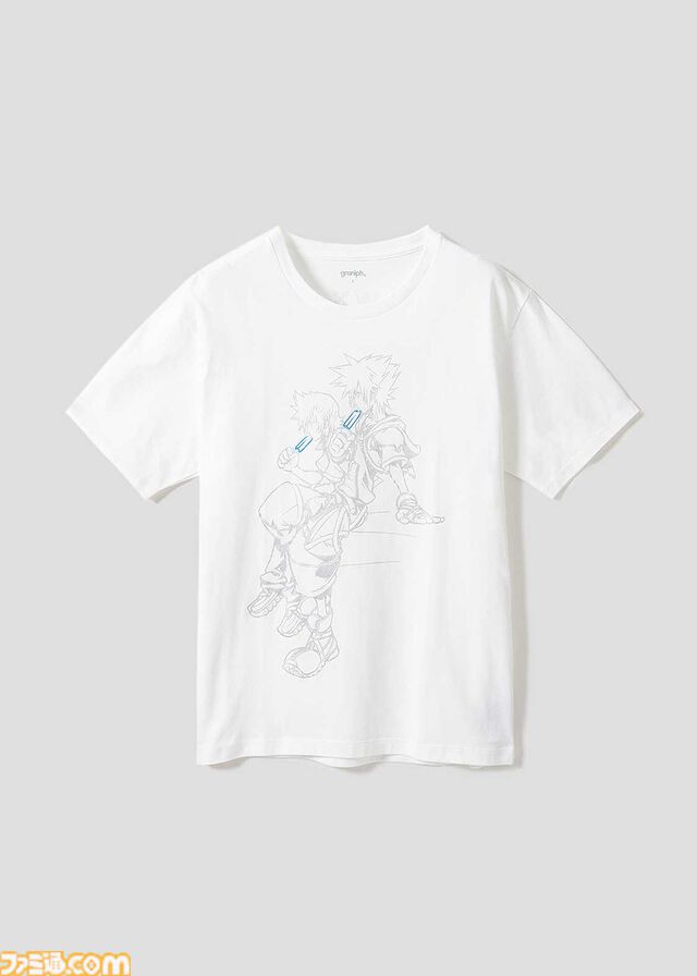 『キングダム ハーツ』グラニフアパレルの先行予約スタート。ソラ一行のTシャツ、黒基調の王様（ミッキー）の帽子&バッグがオシャレ
