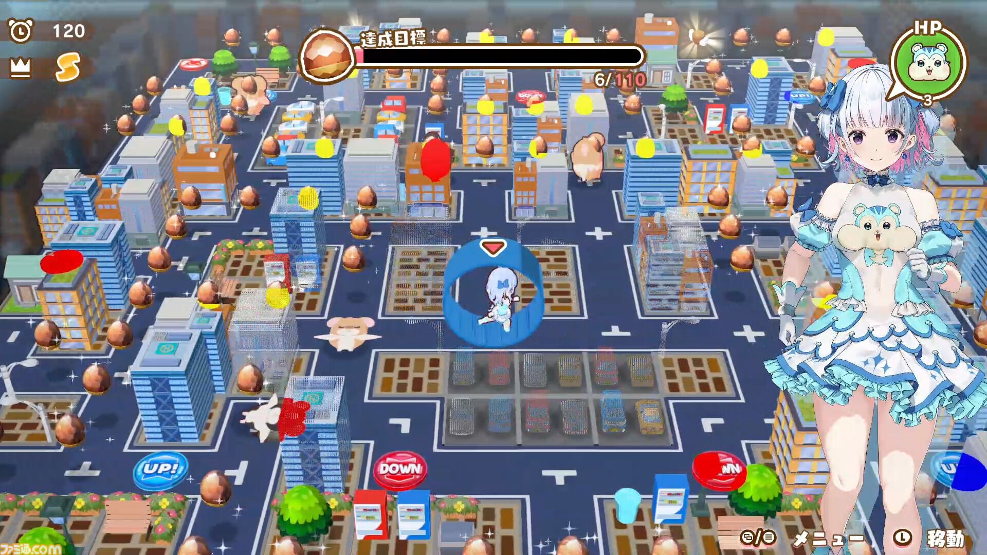 『まじかる☆クリっと依久乃ちゃん』“栗スタル”を集めるqureateの新作アクションが5月22日配信。ピンチになると女子大生があられもない姿に……