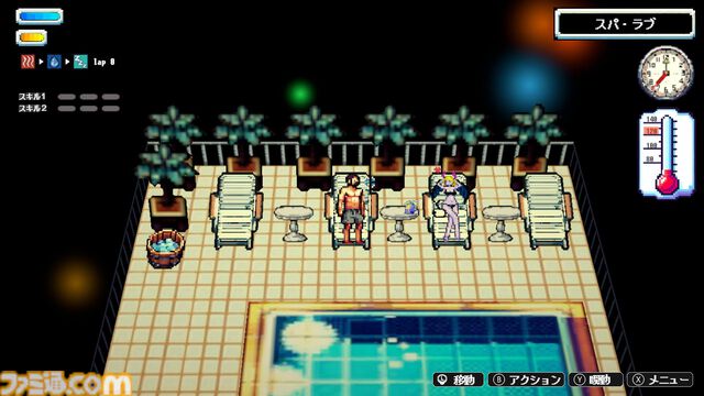 『Sauna of the DEAD』Switch版が5月22日に発売決定。アウフグースやロウリュウの熱風で迫りくるゾンビや悪魔たちを整える2Dサウナアクション
