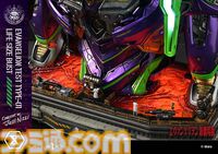 『ヱヴァンゲリヲン新劇場版』初号機、全高86cmの胸像登場。発進前の静寂と緊張感を細密に再現、価格は圧巻の56万円