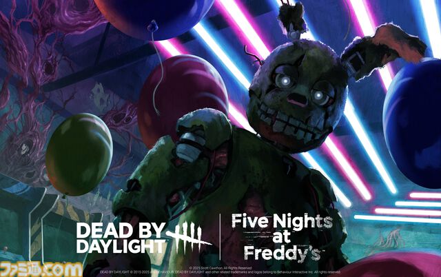 【DbD】『ウィッチャー』ゲラルト、イェネファーたちのスキンが6/4発売。『FNaF』コラボで新キラー“スプリングトラップ”が参戦、ピザ屋の新マップも登場