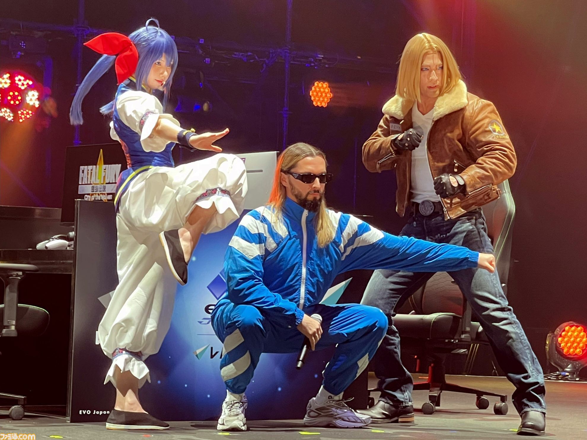 『餓狼伝説 CotW』アンディ試遊レビュー、旧作の愛に満ちた技の数々を紹介。EVO Japan 2025のSNKブースはえなこさん＆Akiさんのコスプレ撮影会や展示も大人気！