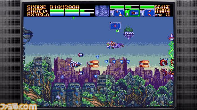 最新メガドライブ用ソフト『アーシオン』のSteamページと公式サイトがオープン。古代祐三が贈る渾身のYM2612サウンド搭載シューティングゲーム