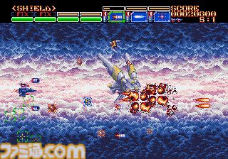 『アーシオン』16bitハードウェアでのプレイを想定した横スクロールシューティング。Switch、PS5、PS4、Xbox Series X|S、Steamで2025年夏に発売