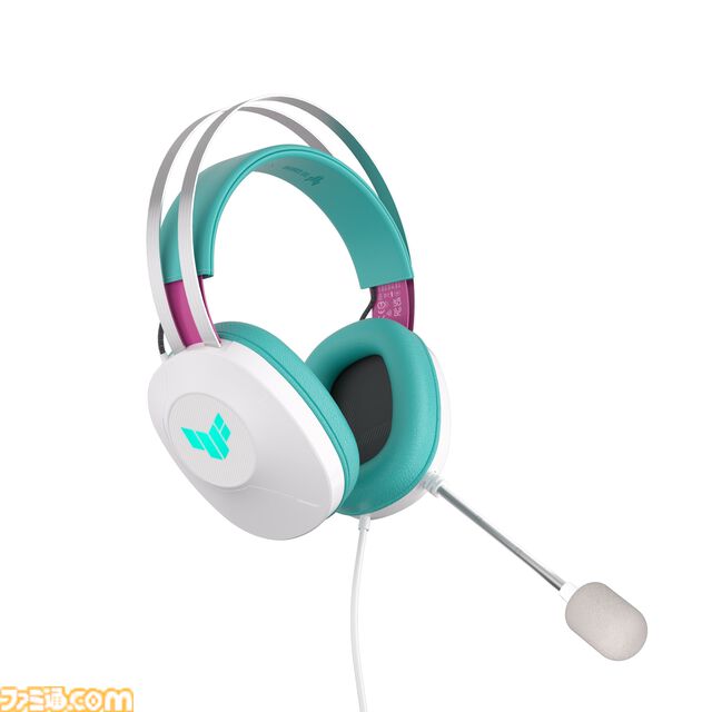 初音ミクとTUF Gamingのコラボゲーミングデバイスが6月中旬より発売。キーボード、マウス、マウスパッド、ヘッドセットの4種にて展開
