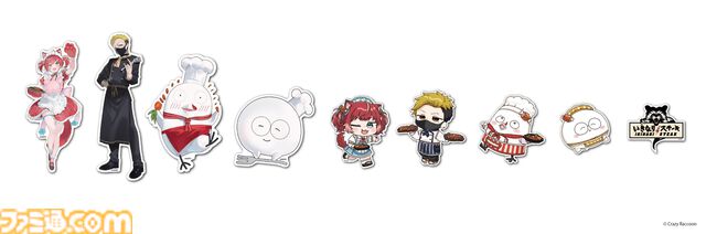 Crazy Raccoon×いきなり！ステーキのコラボが6月1日より開催。赤見かるび、わいわいらのノベルティが配布、一部店舗では限定メニューが販売
