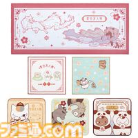 『夏目友人帳』一番くじが本日（5/4）発売。パンダの着ぐるみを着たり、桃まんやしゅうまいの被り物をかぶったニャンコ先生のぬいぐるみがかわいい