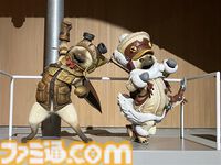 【モンハン】大阪・関西万博にオトモアイルーが5月19日より登場。武装したアイルーと一緒に写真撮影が可能。『モンスターハンター ブリッジ』オリジナルステッカーをプレゼント