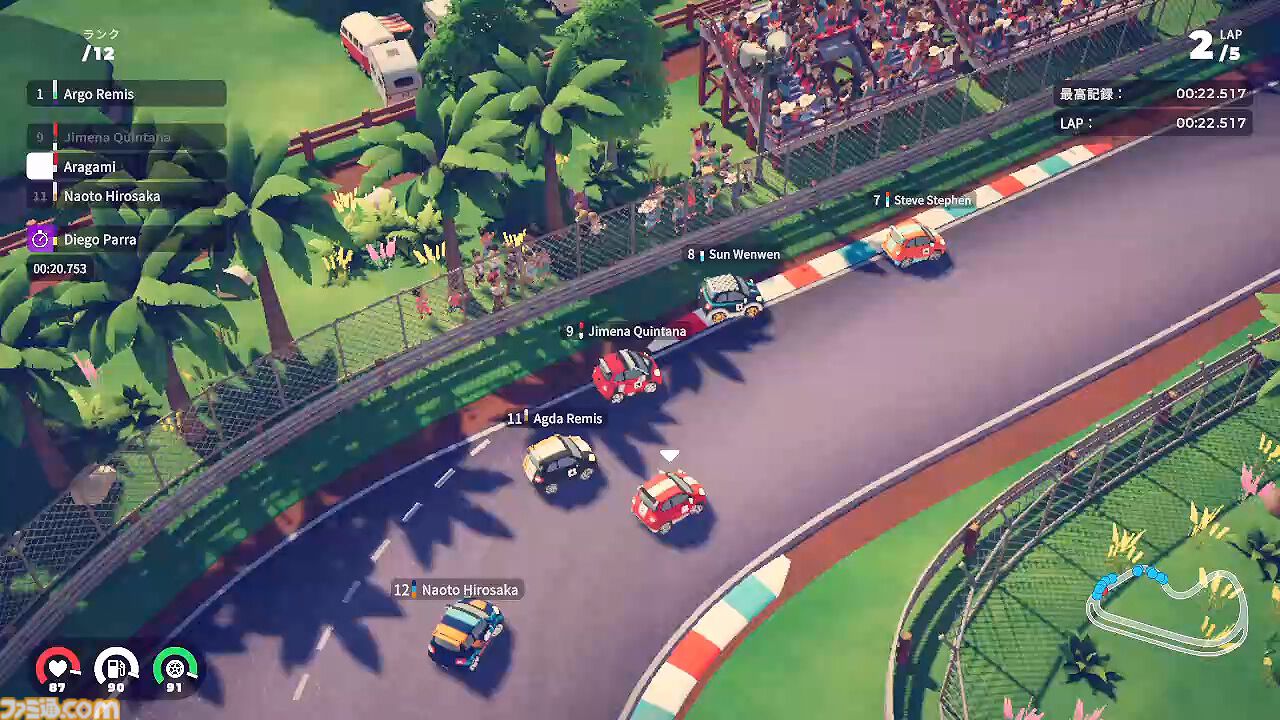 『サーキット・スーパースターズ』おもちゃのようなかわいいビジュアルで本格レースが楽しめる。日本語版がSwitch/PS4向けに本日（5/2）発売