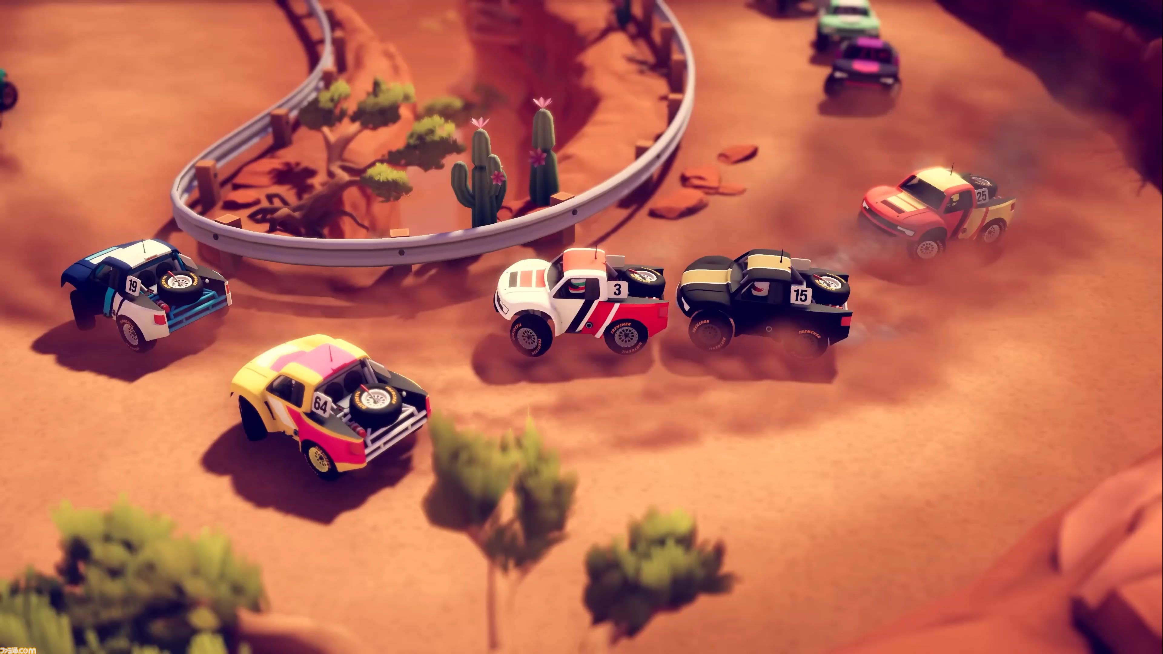 『サーキット・スーパースターズ』おもちゃのようなかわいいビジュアルで本格レースが楽しめる。日本語版がSwitch/PS4向けに本日（5/2）発売