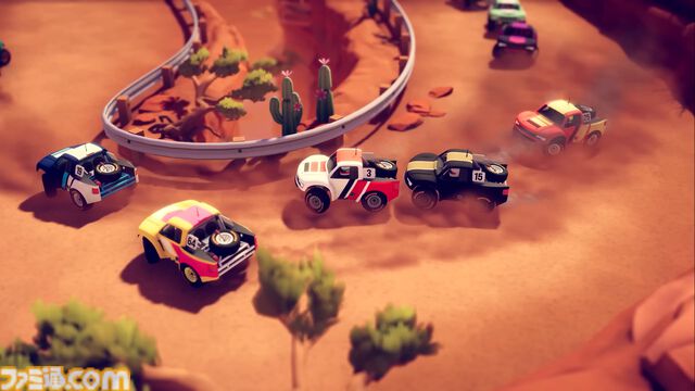 『サーキット・スーパースターズ』おもちゃのようなかわいいビジュアルで本格レースが楽しめる。日本語版がSwitch/PS4向けに本日（5/2）発売