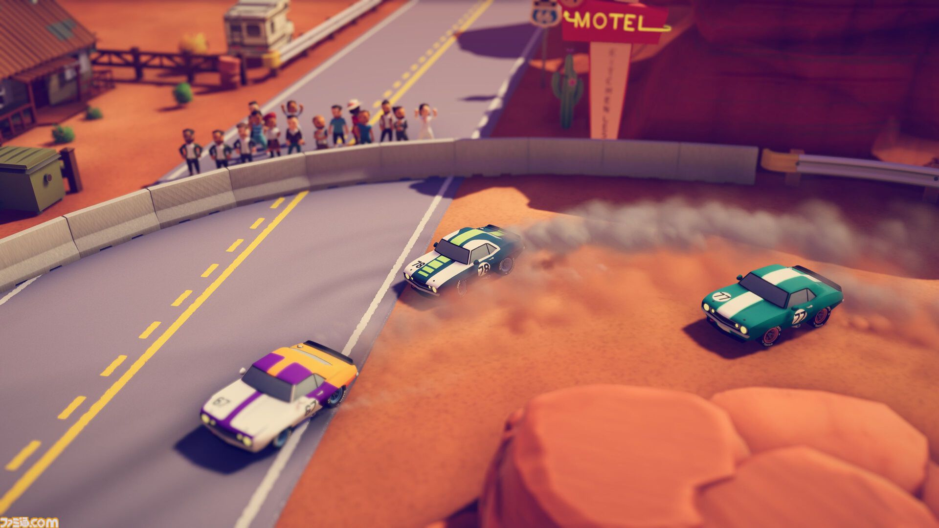『サーキット・スーパースターズ』おもちゃのようなかわいいビジュアルで本格レースが楽しめる。日本語版がSwitch/PS4向けに本日（5/2）発売