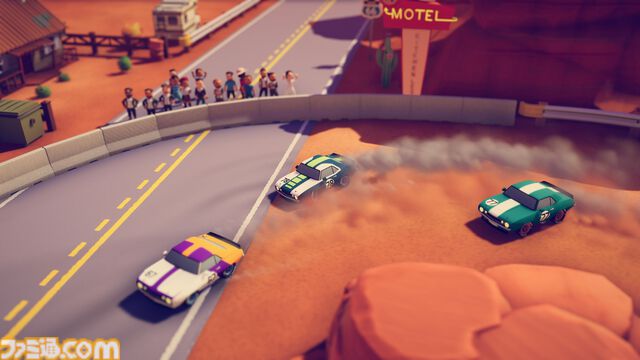 『サーキット・スーパースターズ』おもちゃのようなかわいいビジュアルで本格レースが楽しめる。日本語版がSwitch/PS4向けに本日（5/2）発売