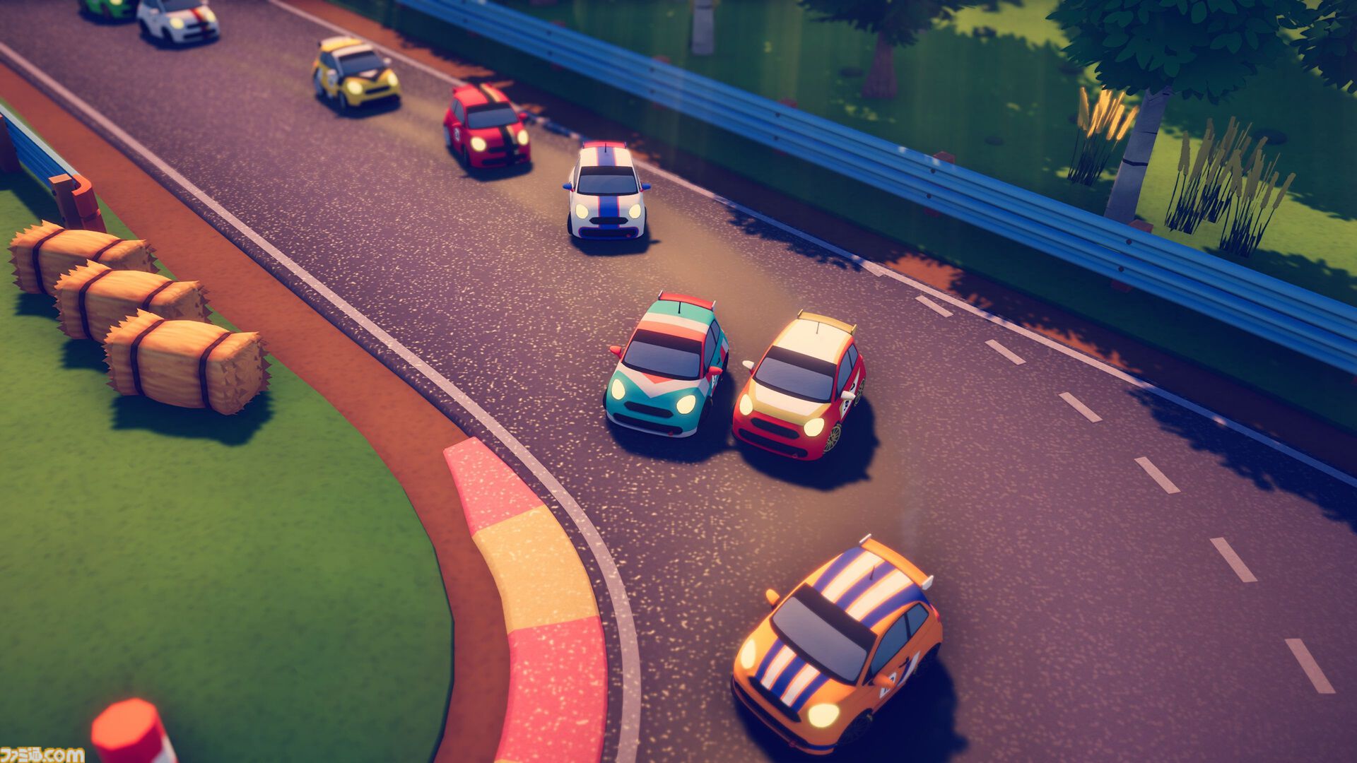『サーキット・スーパースターズ』おもちゃのようなかわいいビジュアルで本格レースが楽しめる。日本語版がSwitch/PS4向けに本日（5/2）発売
