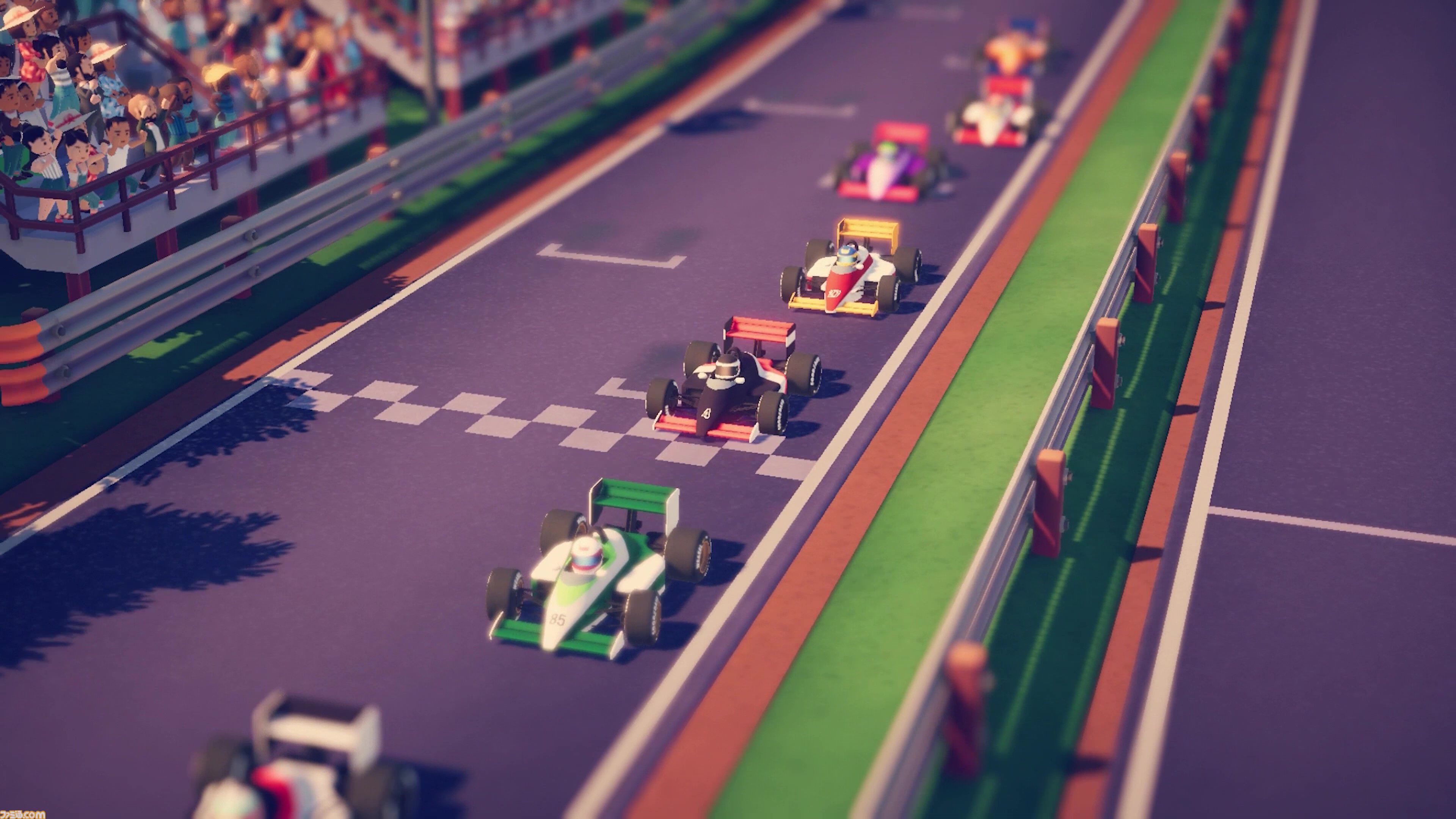 『サーキット・スーパースターズ』おもちゃのようなかわいいビジュアルで本格レースが楽しめる。日本語版がSwitch/PS4向けに本日（5/2）発売