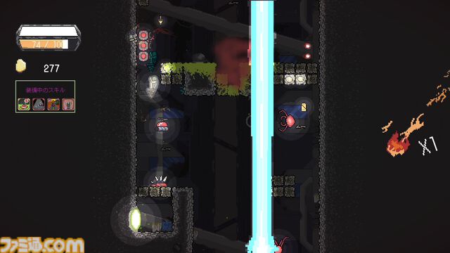 『UDO：未確認ドリル物体』穴掘りローグライク5月29日配信決定。エイリアン潜む深淵に巨大ドリルで挑む落下アクション