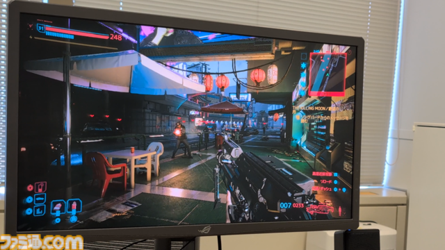 Switch 2 で『サイバーパンク2077』をプレイ。震えるマウス操作のリコイル感がイイッッ、携帯モードのナイトシティにもうっとり